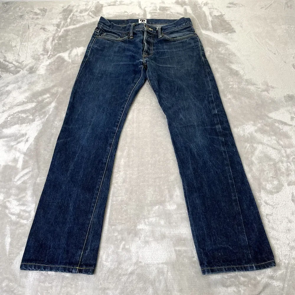 Need Supply x Tellason Denim Jean Men 30x29 Blue Selvedge Redline White Oak RARE